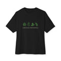 "Certified Phytophile" Minimal Botanical Tee-Unisex Oversized Boxy Tee T-Shirt